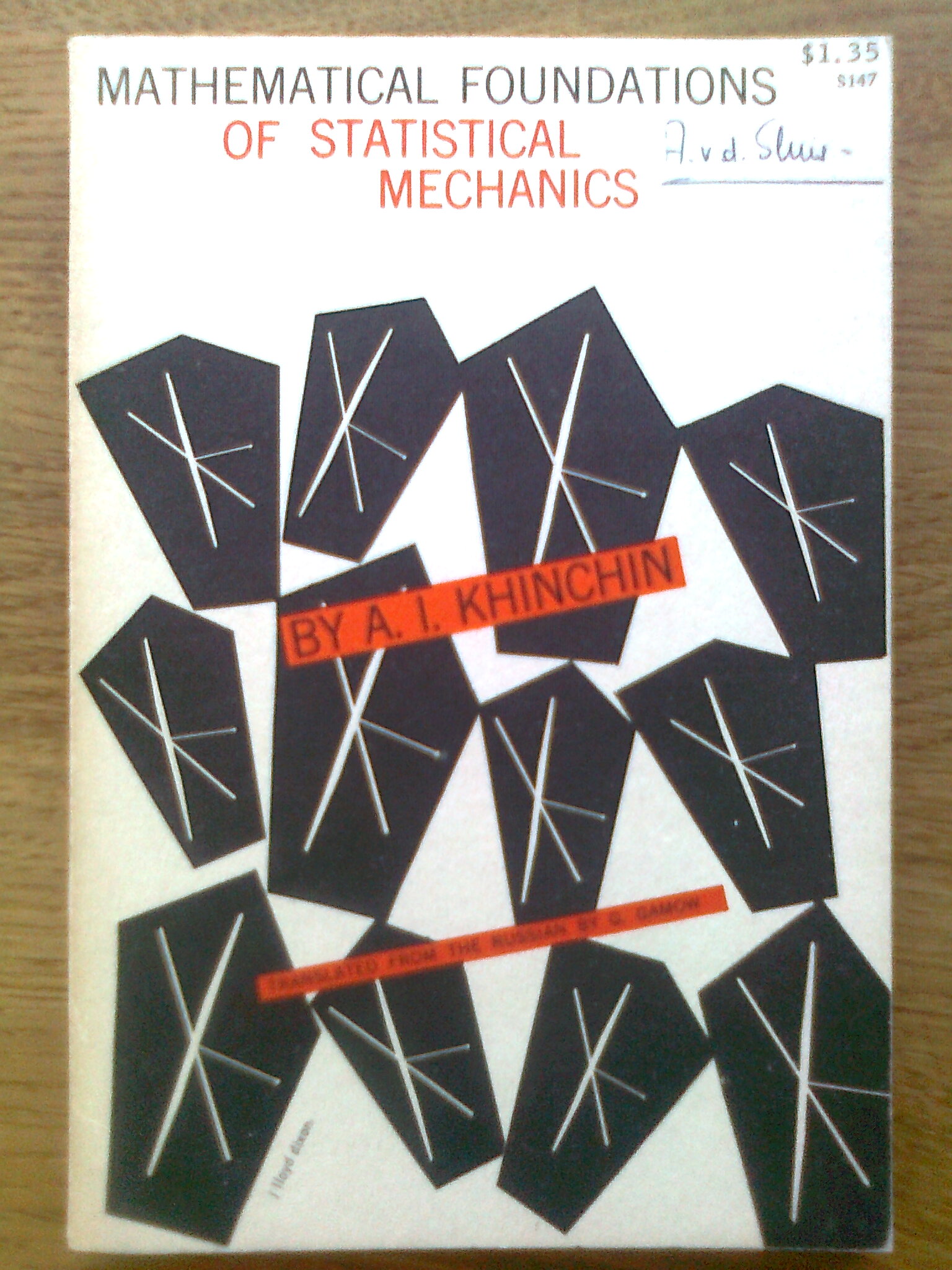 Mathematical Foundations of Statistical Mechanics