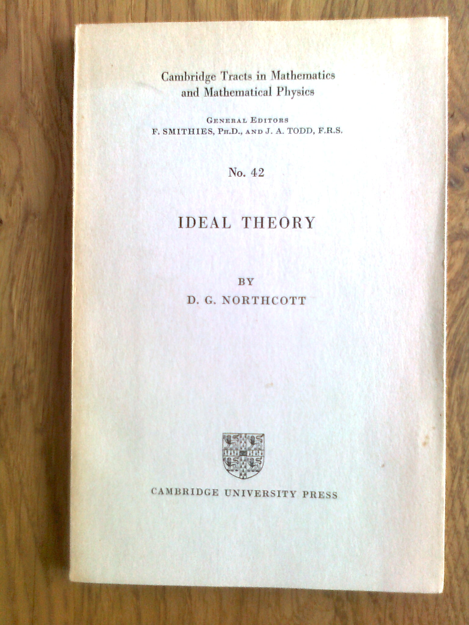 Ideal Theory