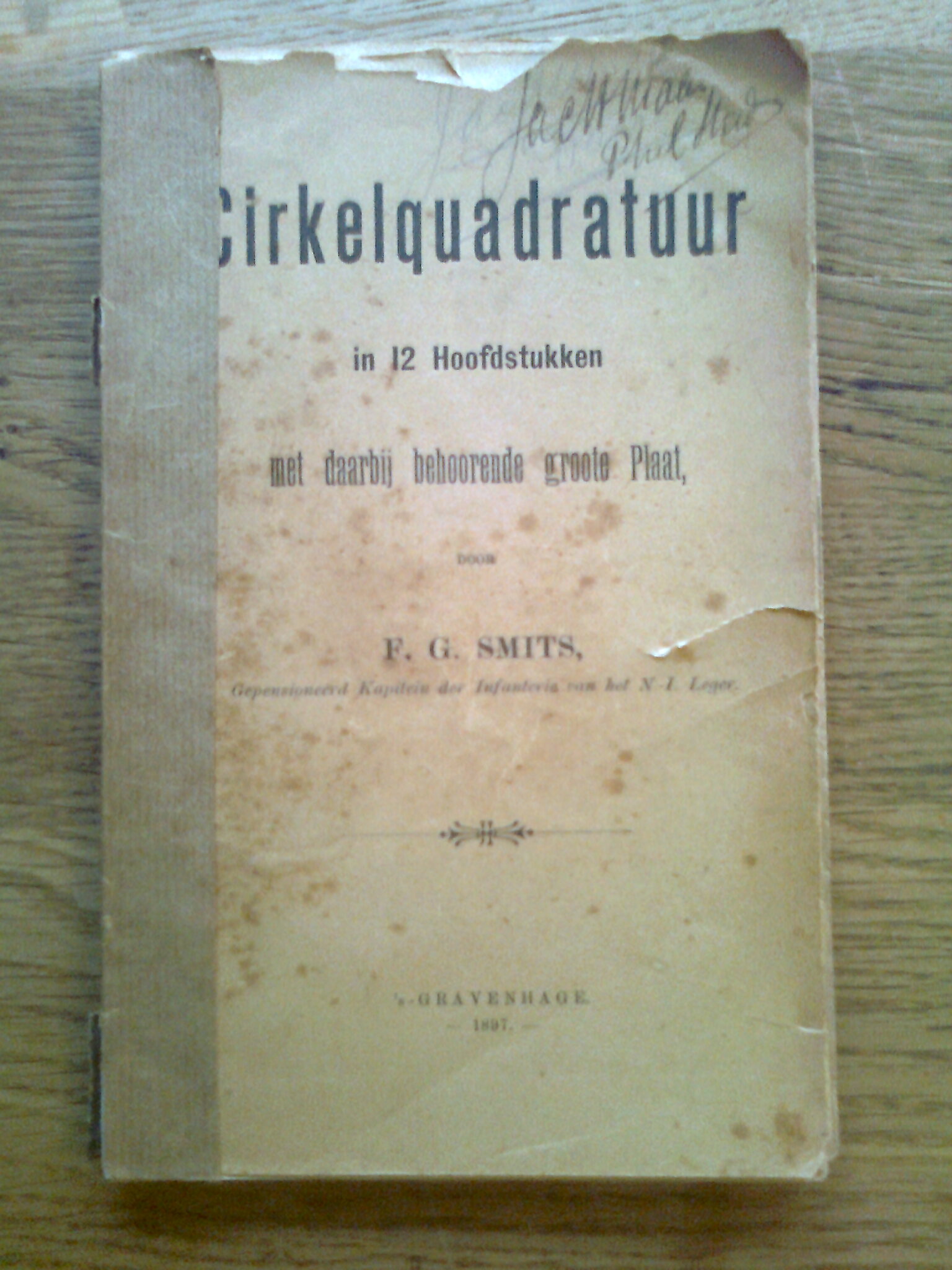 Cirkelquadratuur in 12 hoofdstukken