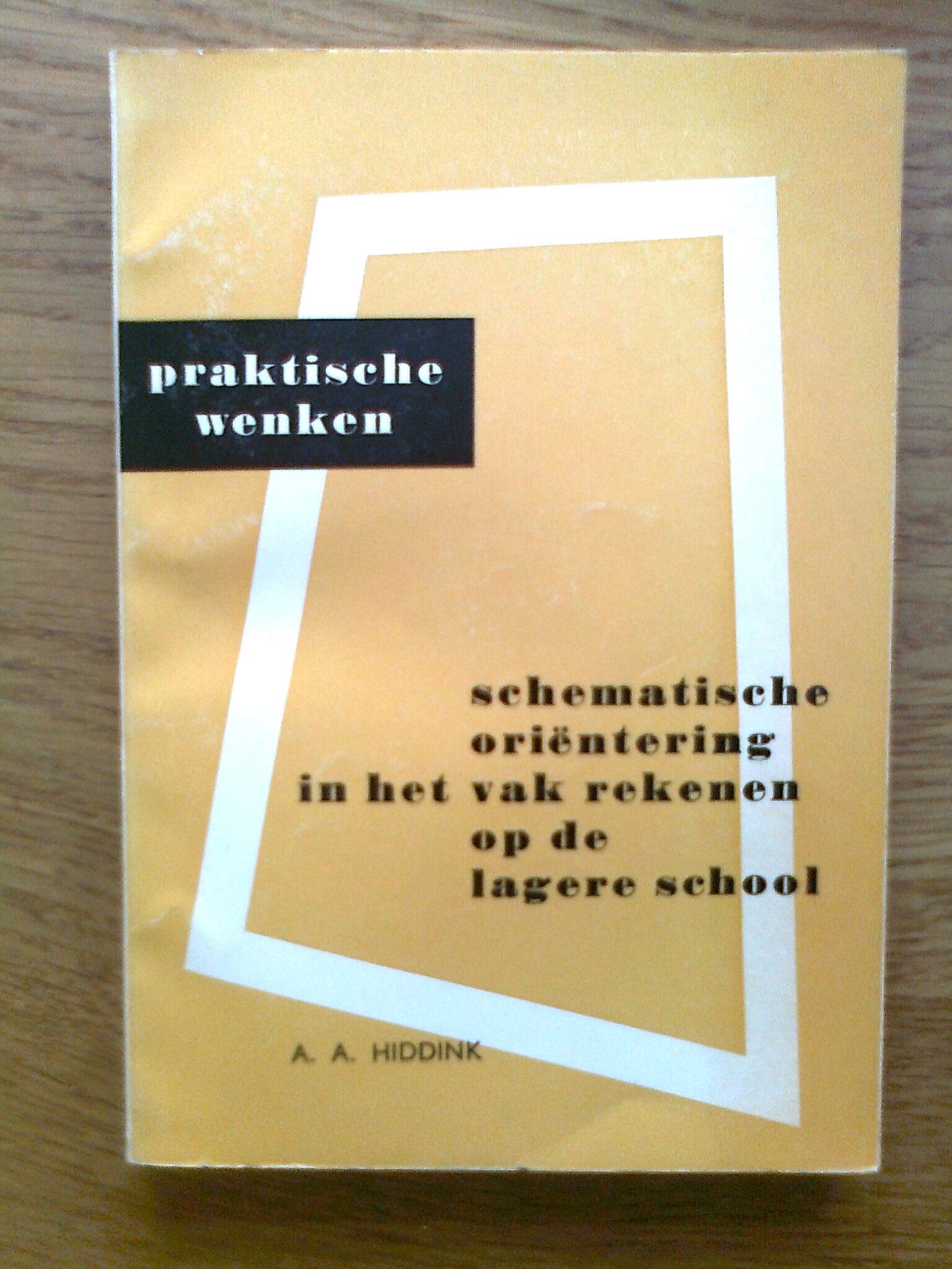 Schematische orientering in het vak rekenen op de lagere school