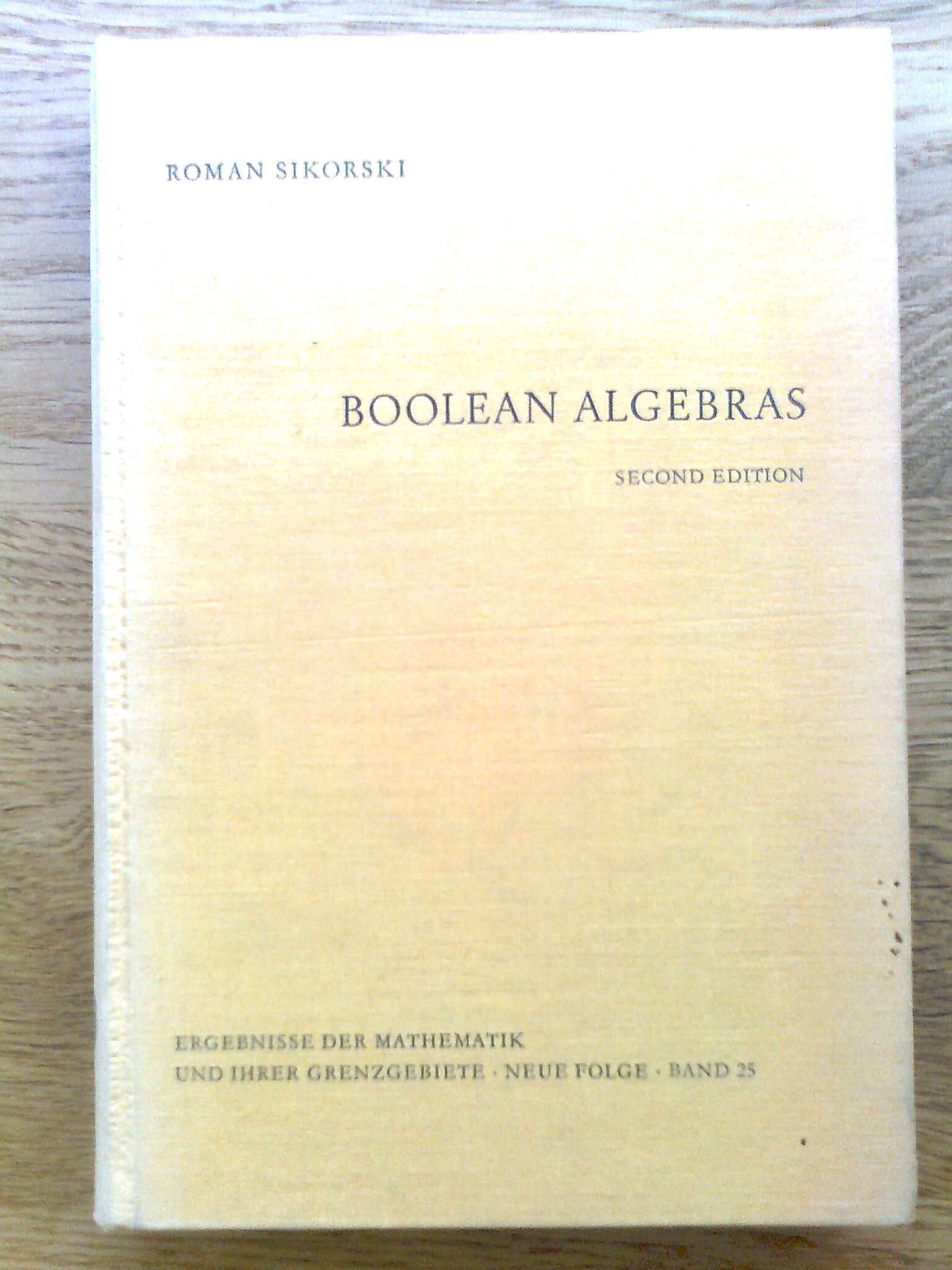 Boolean Algebras