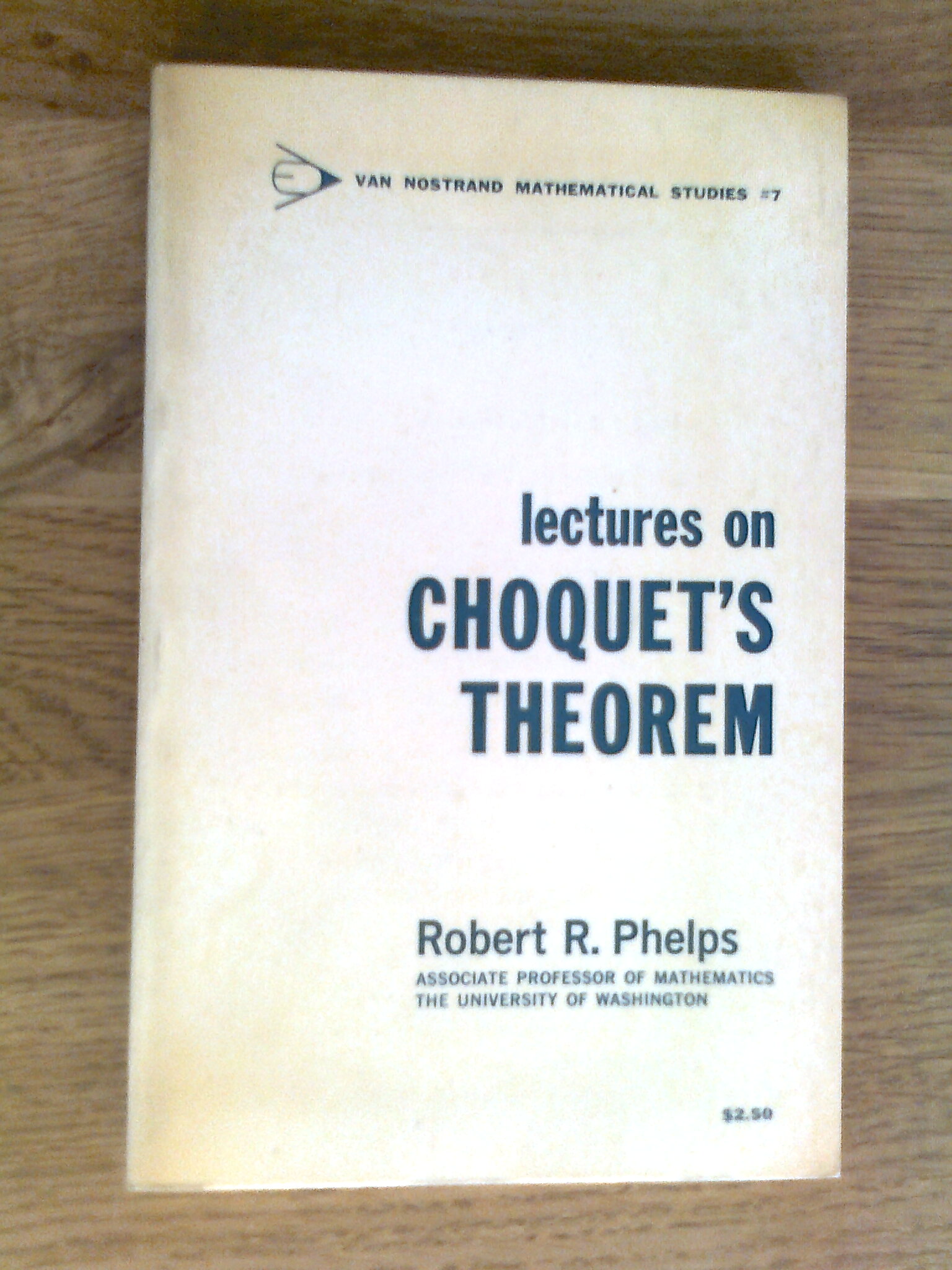 Lectures on Choquet's Theorem