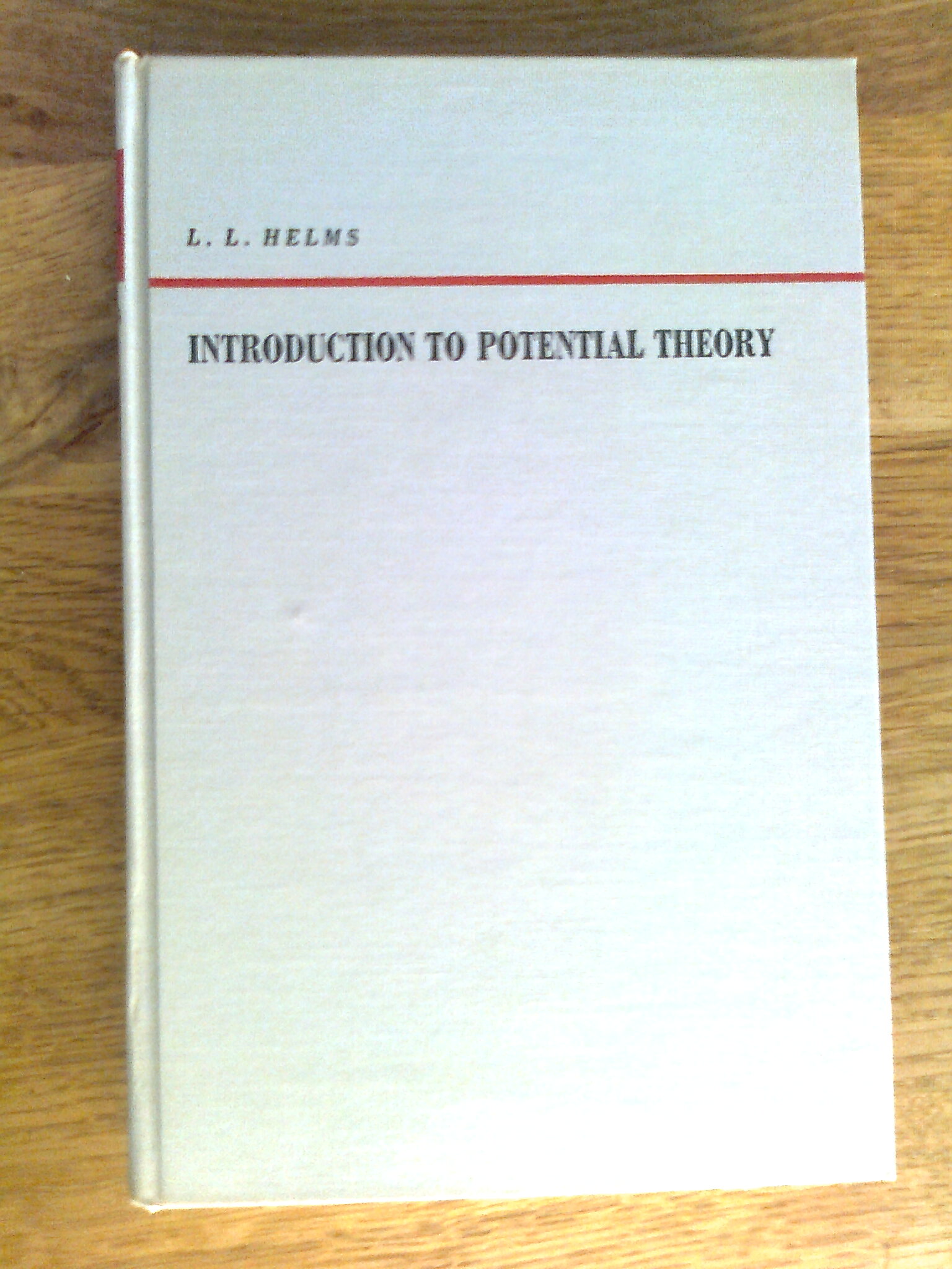 Introduction to Potential Theory