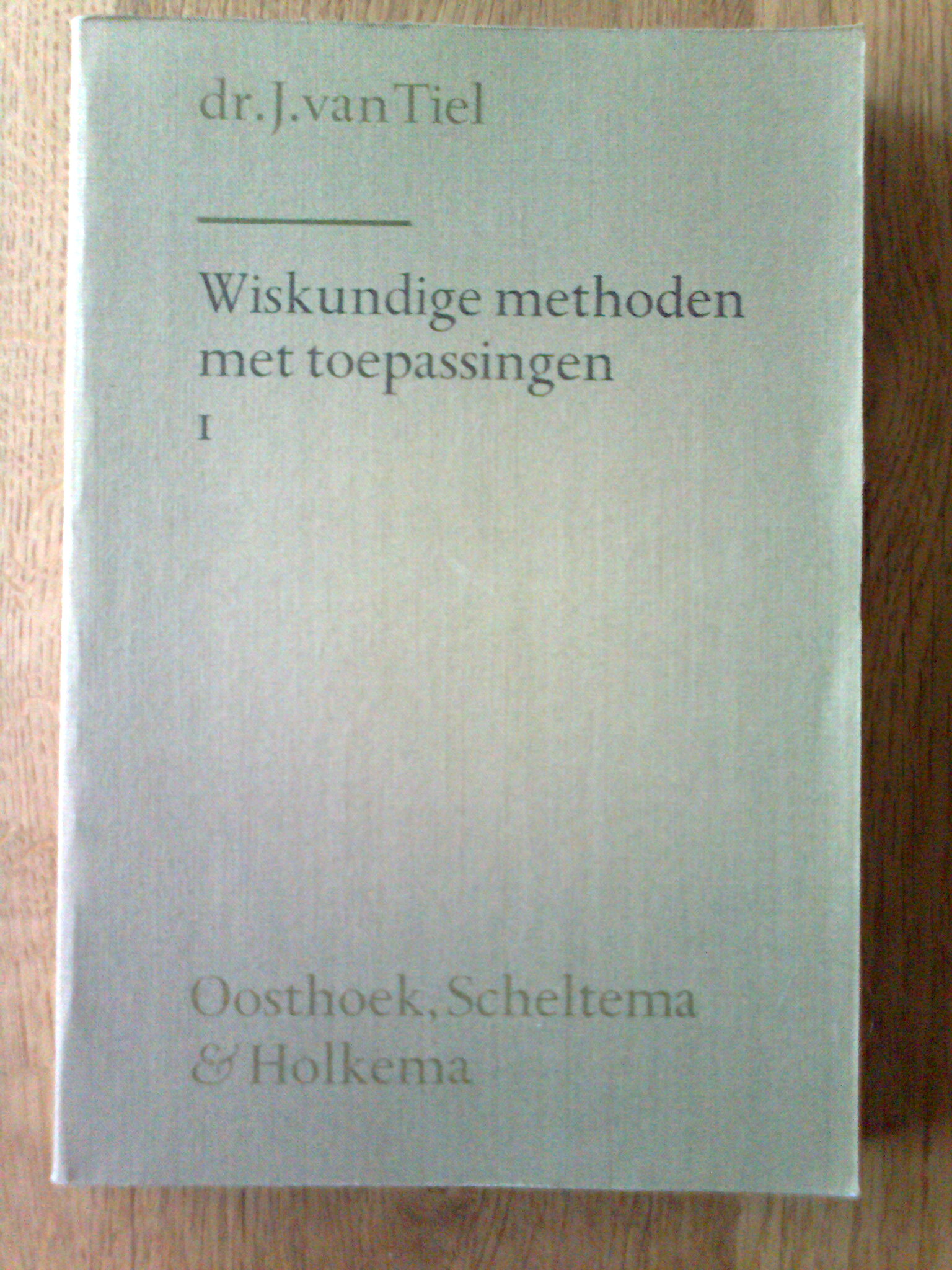 Wiskundige methoden met toepassingen 1 en 2