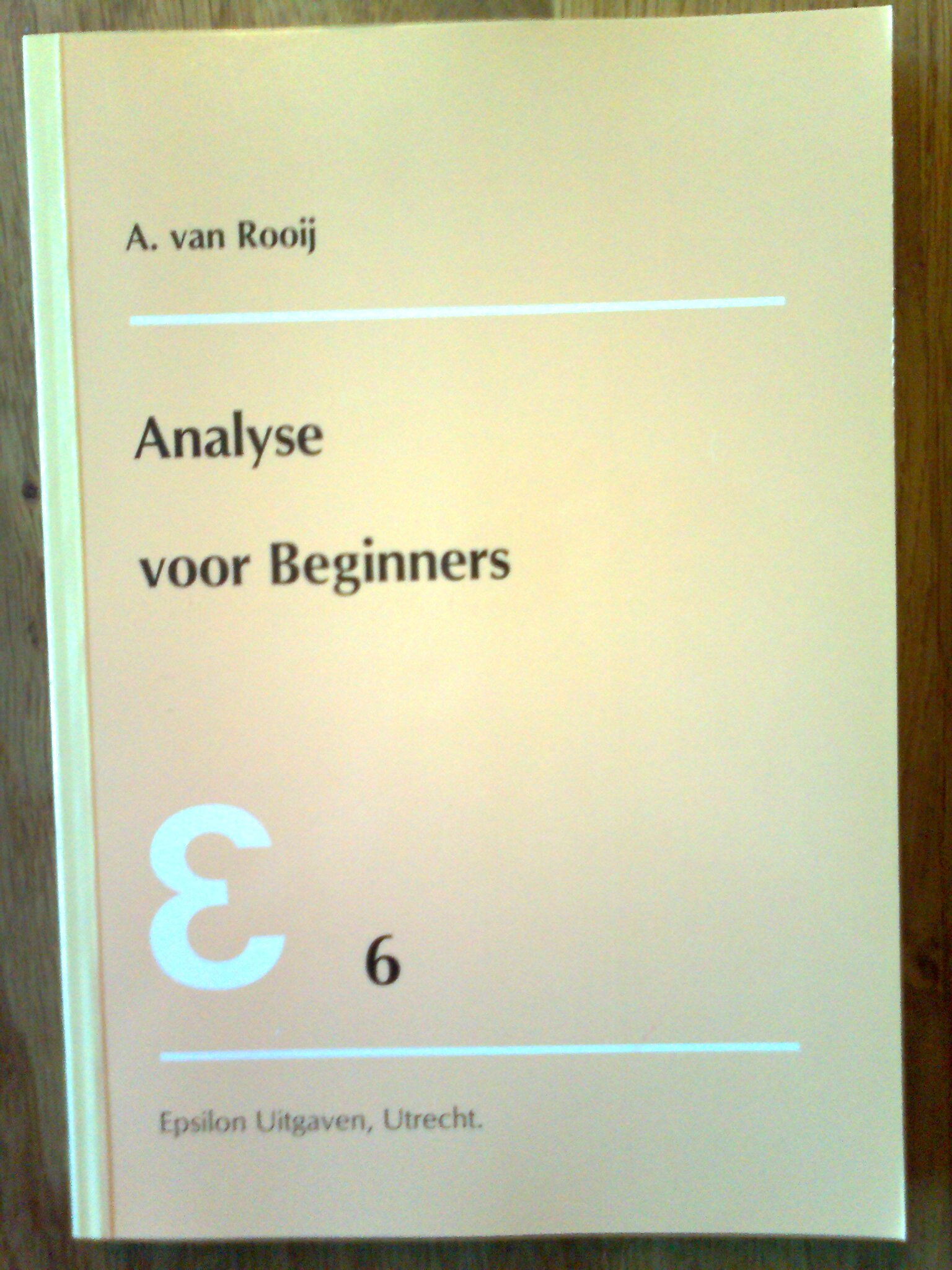 Analyse voor Beginners
