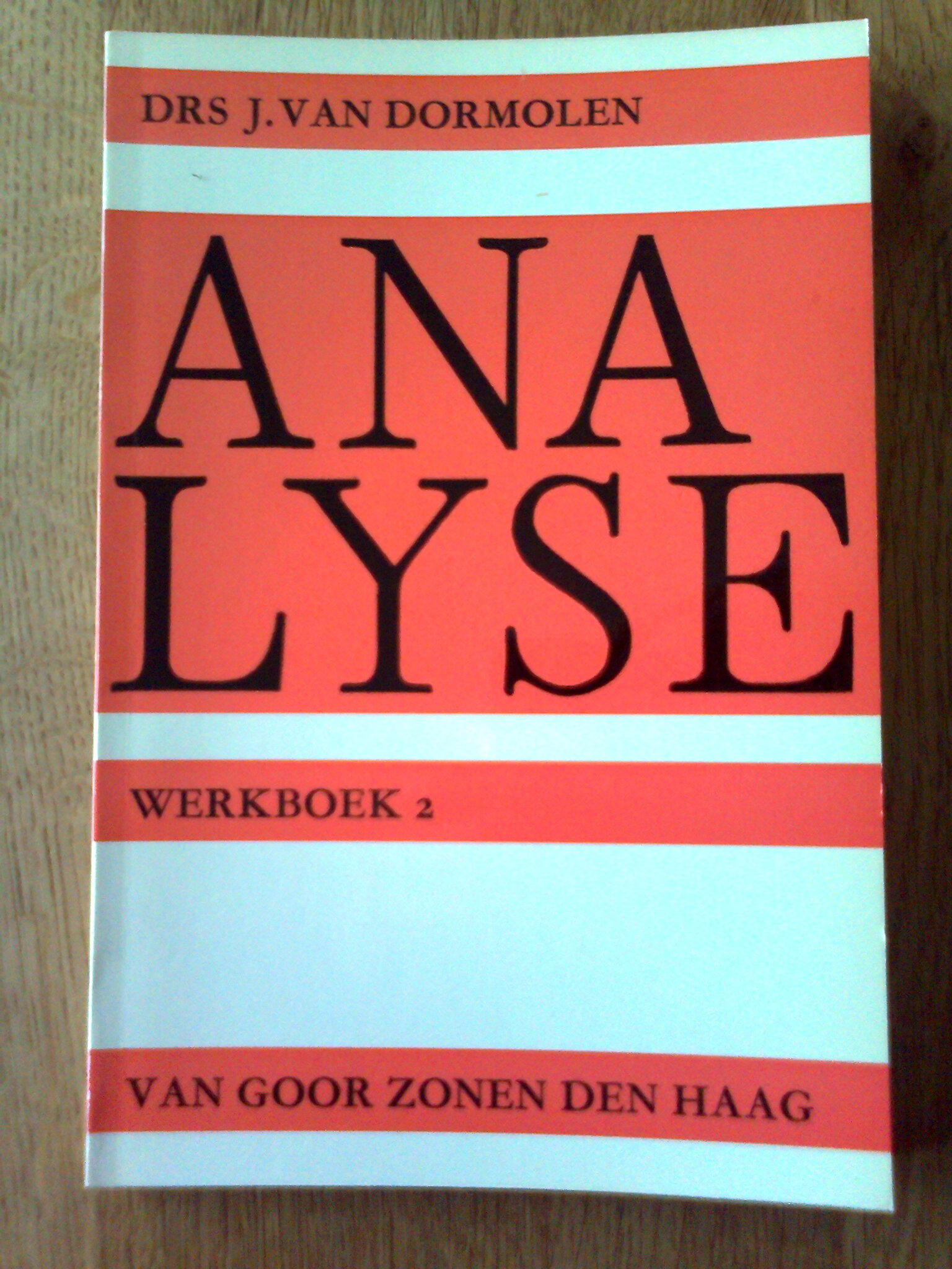 Analyse Werkboek 2