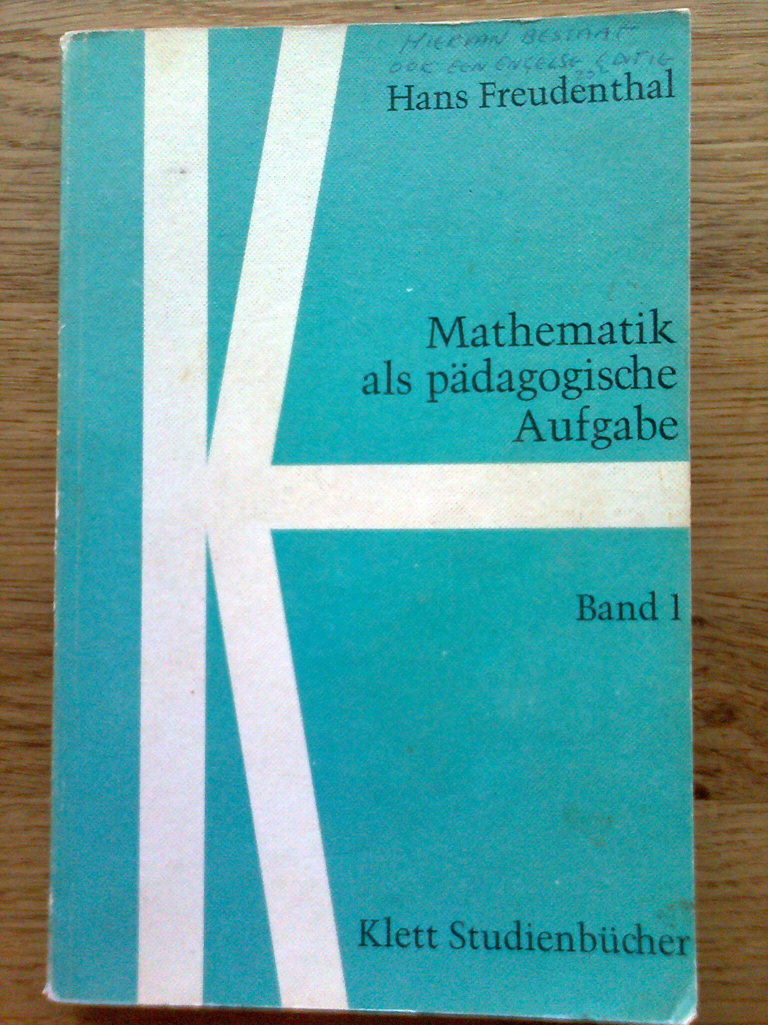 Mathematik als padagogische Aufgabe 1+2