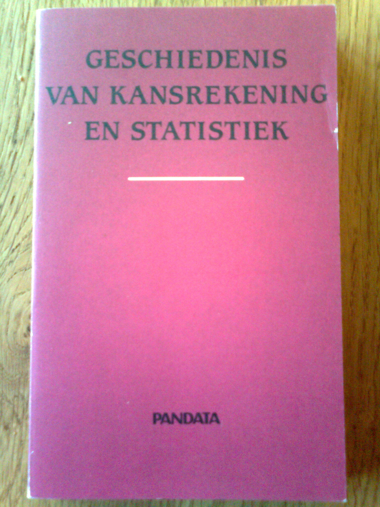 Geschiedenis van kansrekening en statistiek