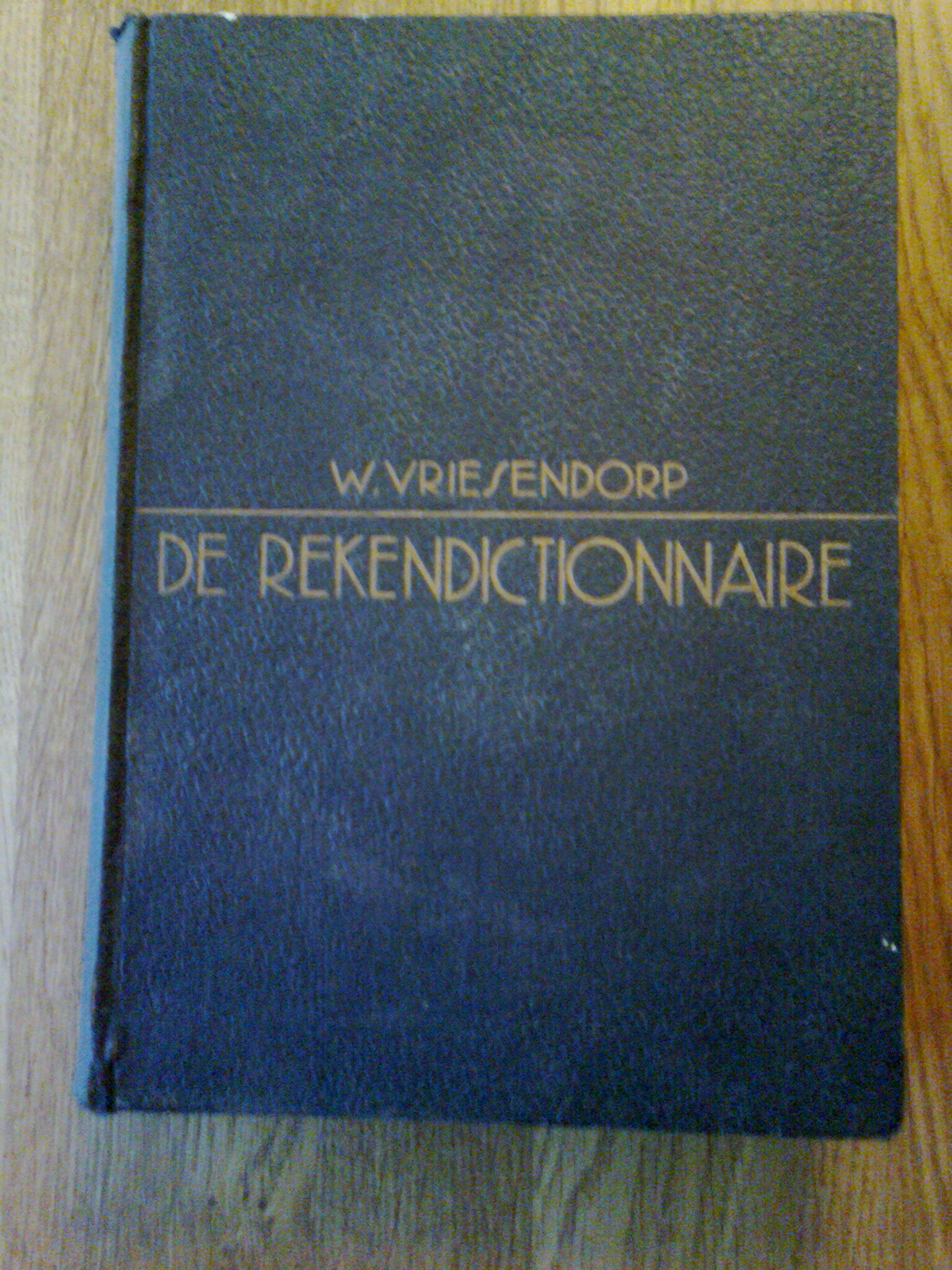 De rekendictionnaire
