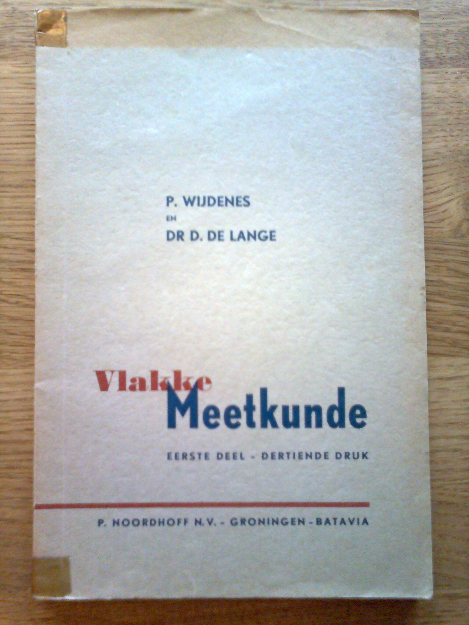 Vlakke meetkunde I