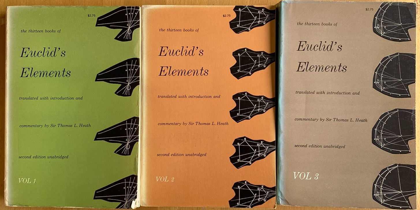 Euclid - The thirteen books of The Elements Vol. 1 2 and 3
