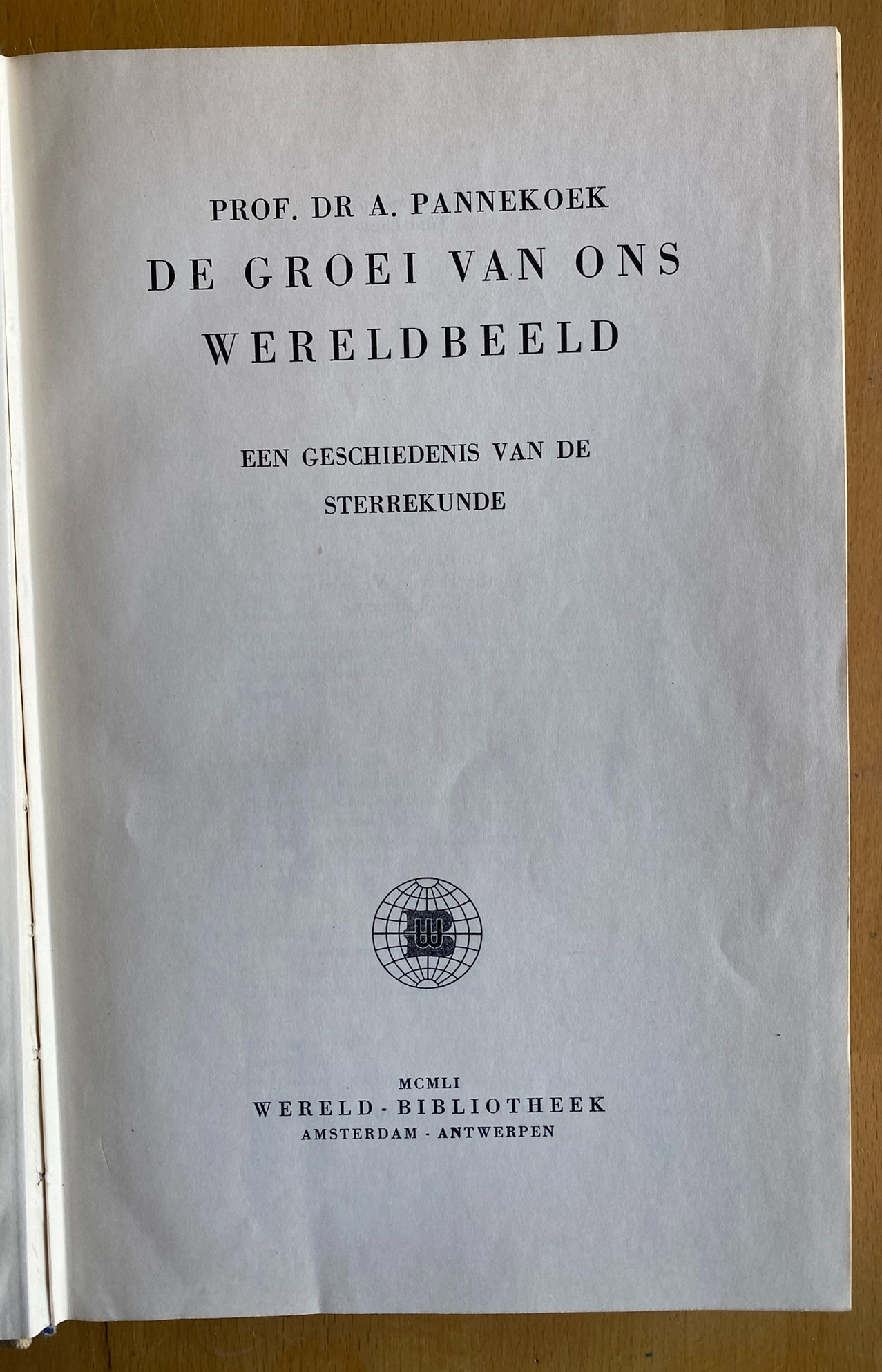 De groei van ons Wereldbeeld