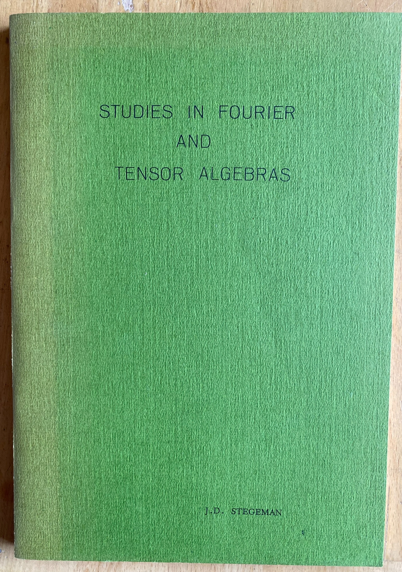 Studies In Fourier And Tensor Algebras