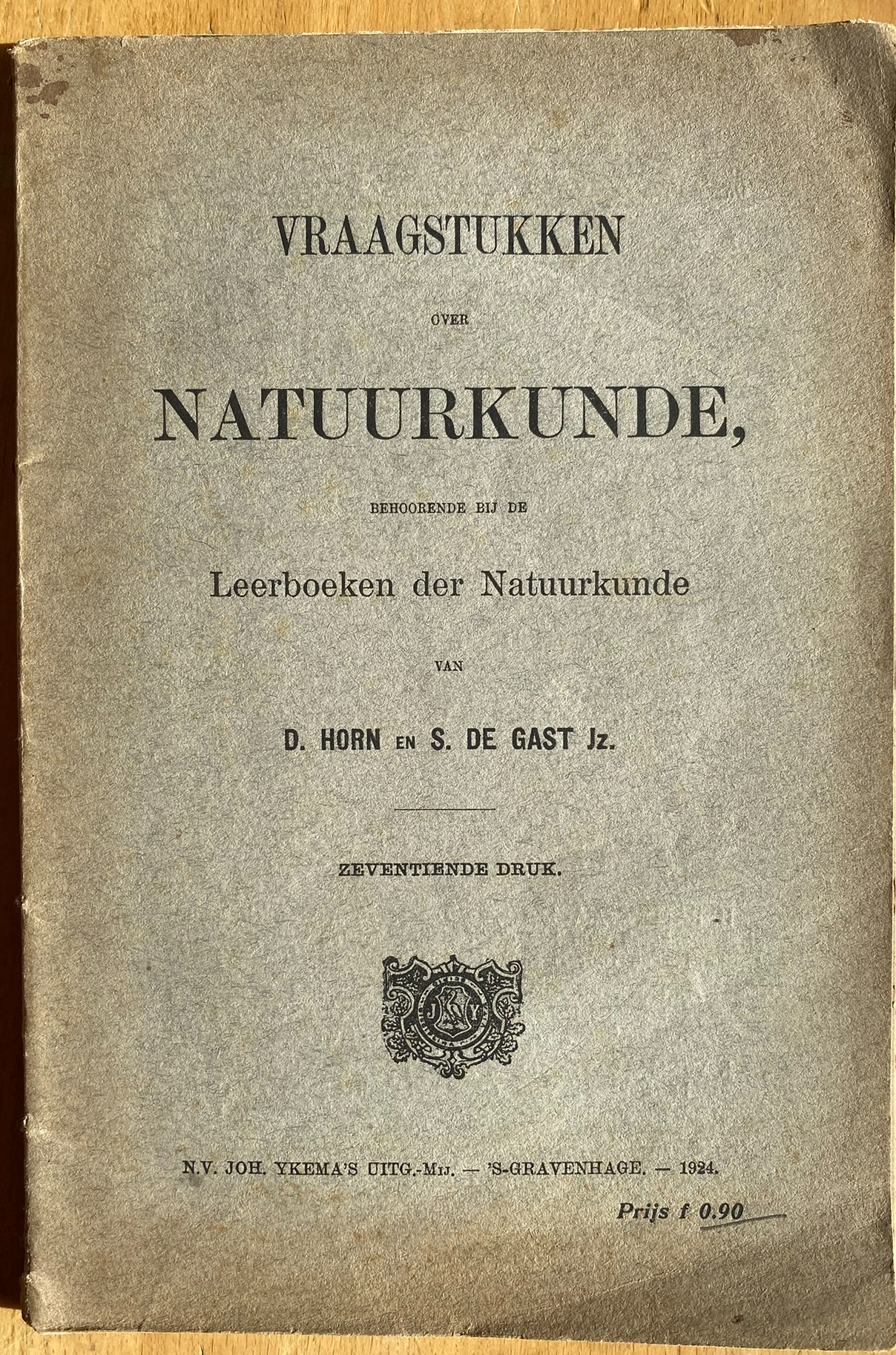 Vraagstukken Over Natuurkunde