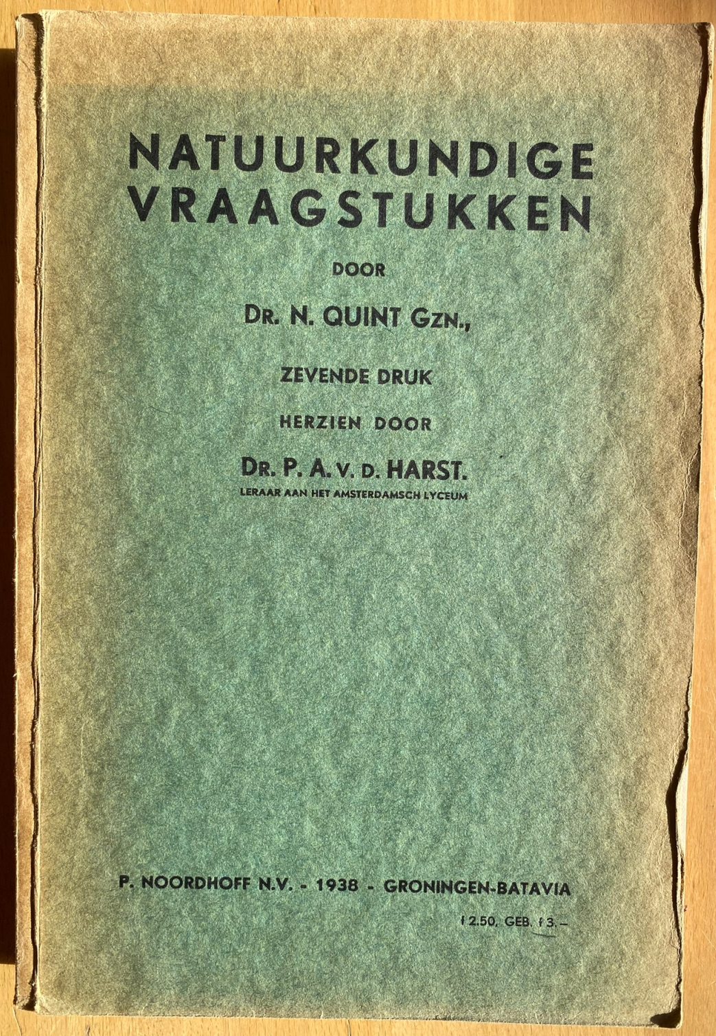 Natuurkundige Vraagstukken