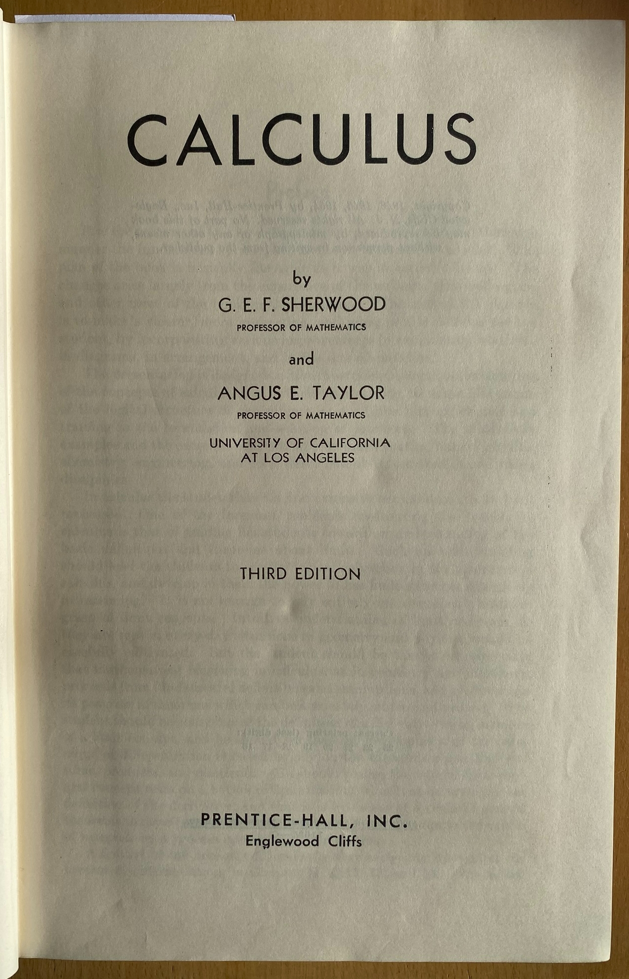Calculus