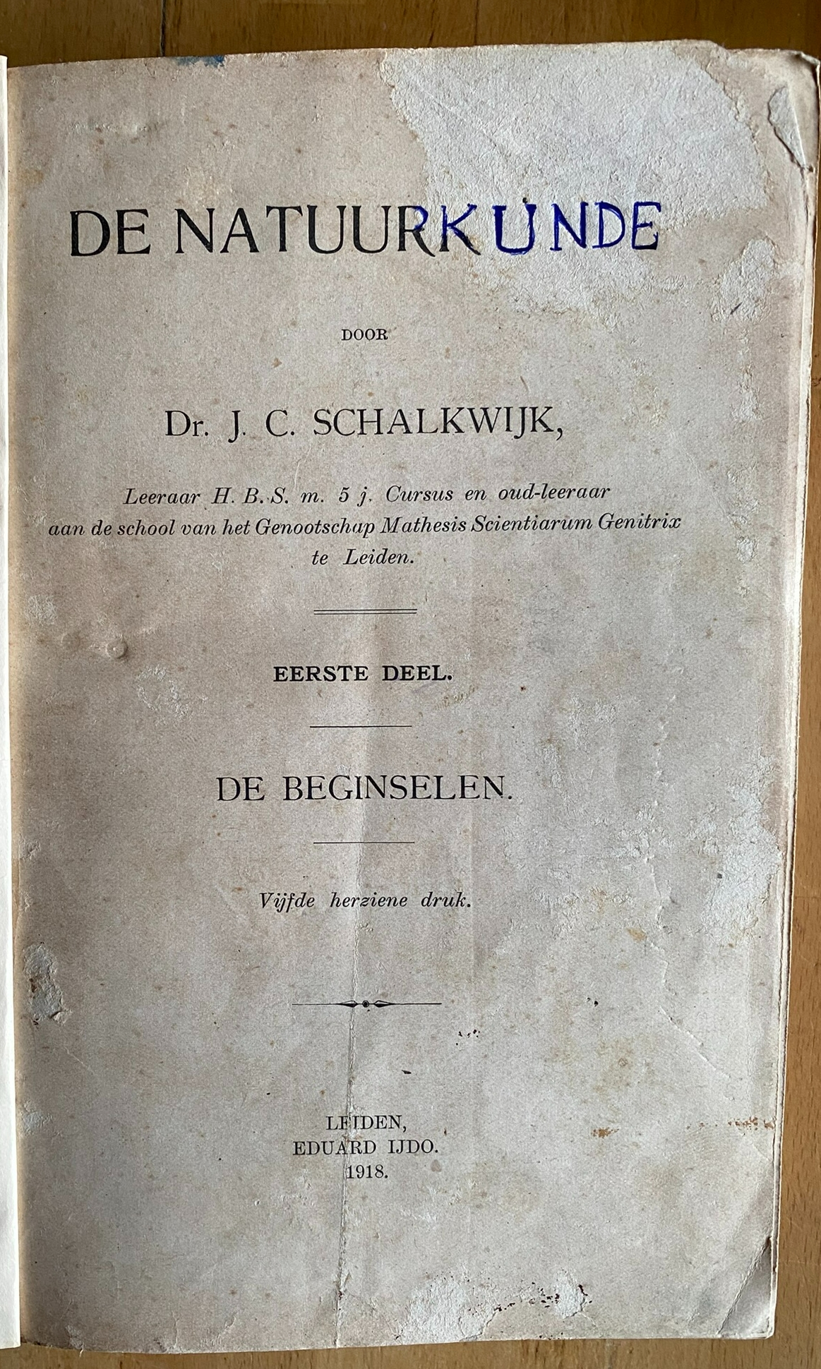 De Natuurkunde