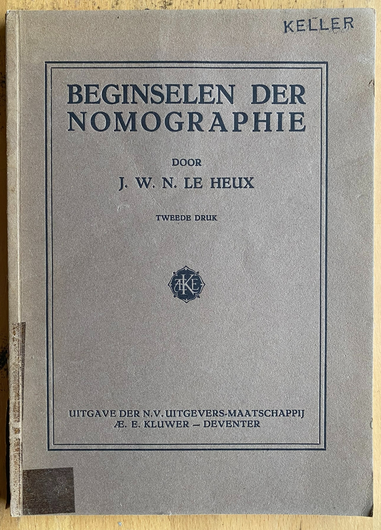 Beginselen Der Nomographie