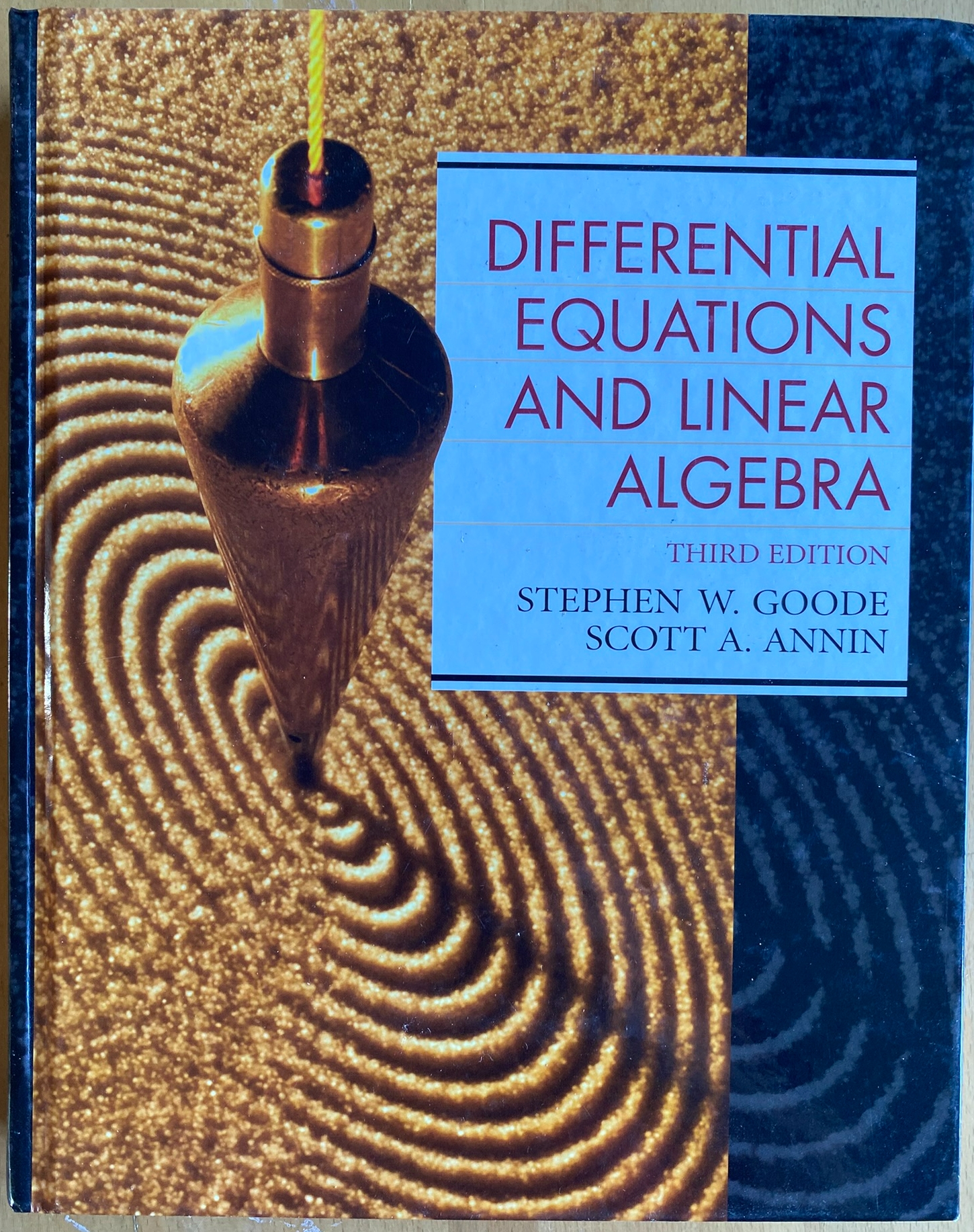 Differential Equations and Linear Algebra