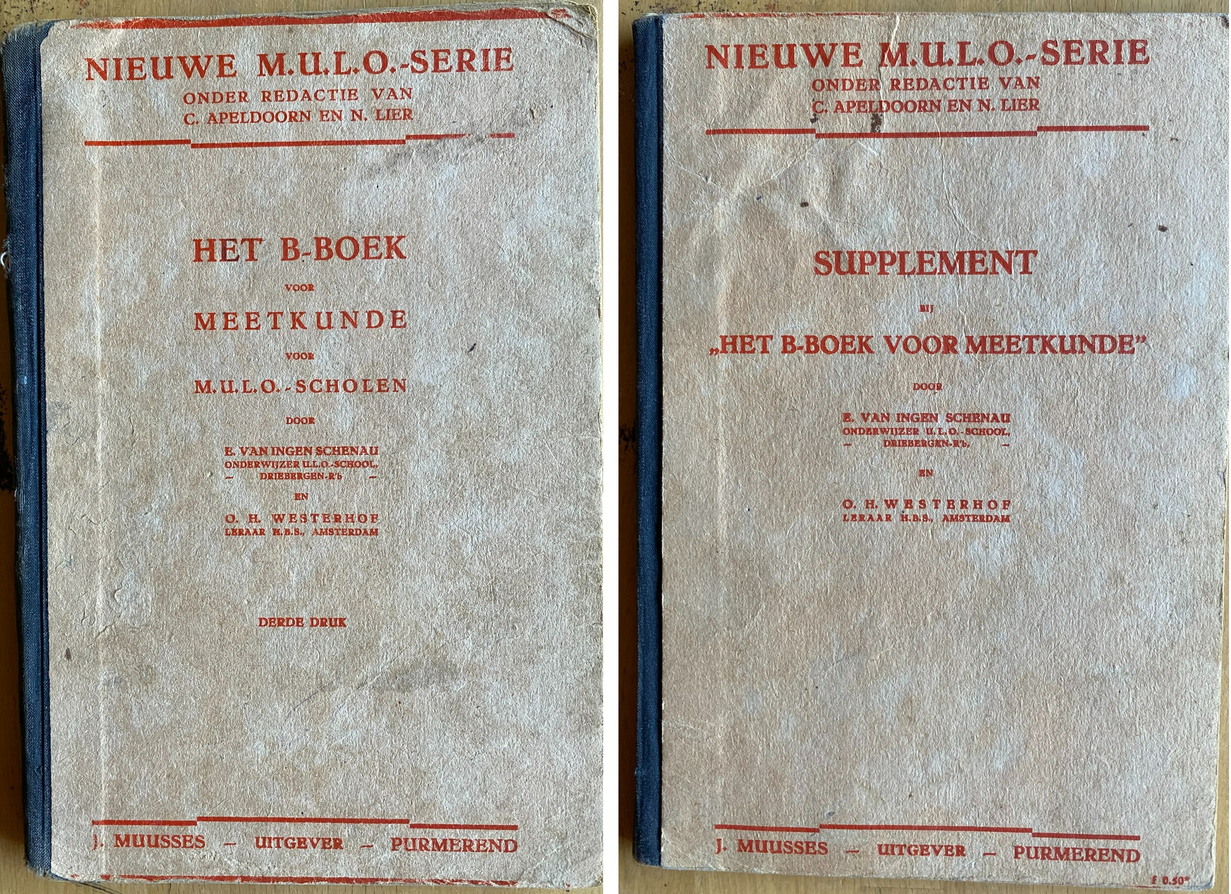Het B-boek voor Meetkunde voor m.u.l.o.-scholen