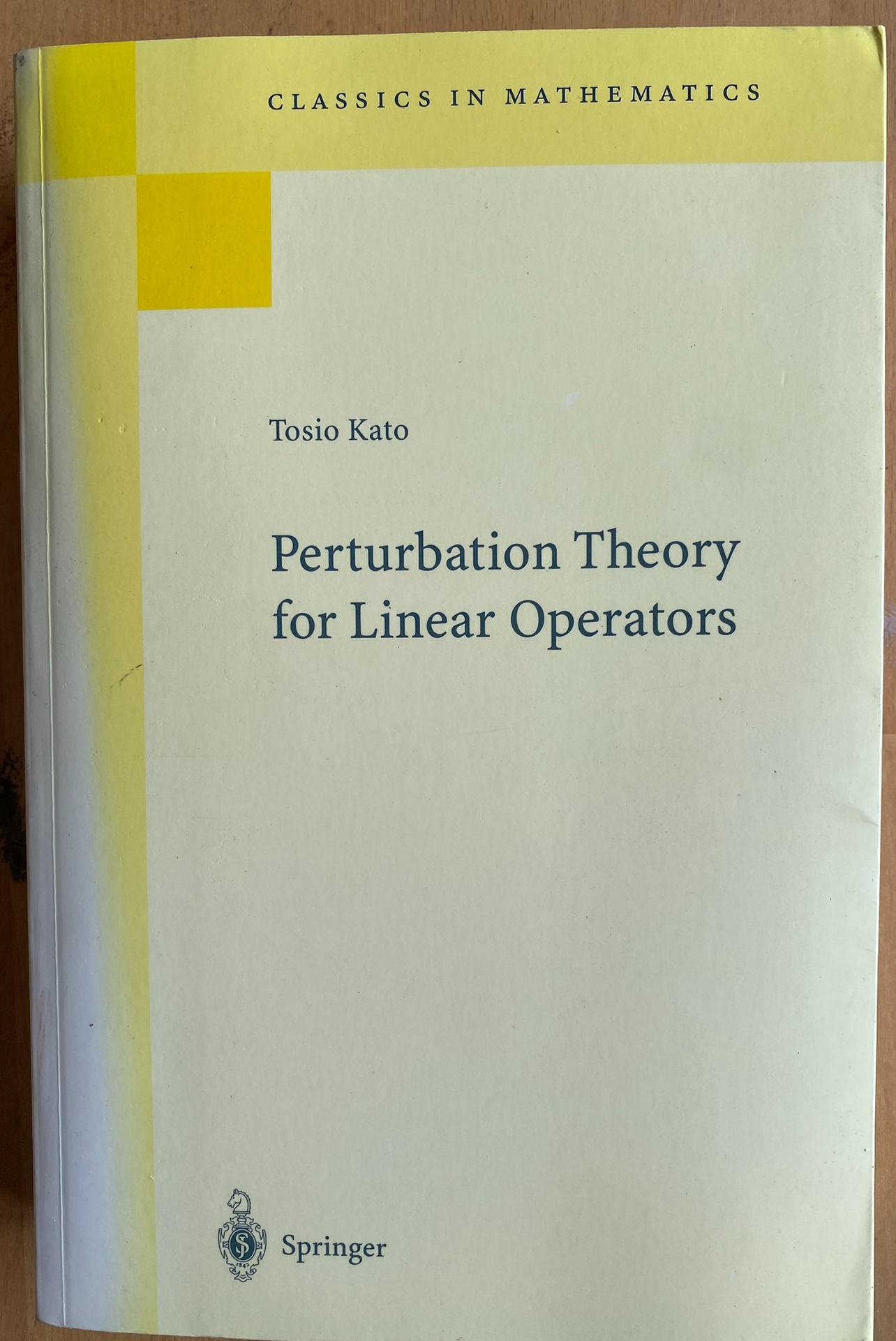 Perturbation Theory For Linear Operators