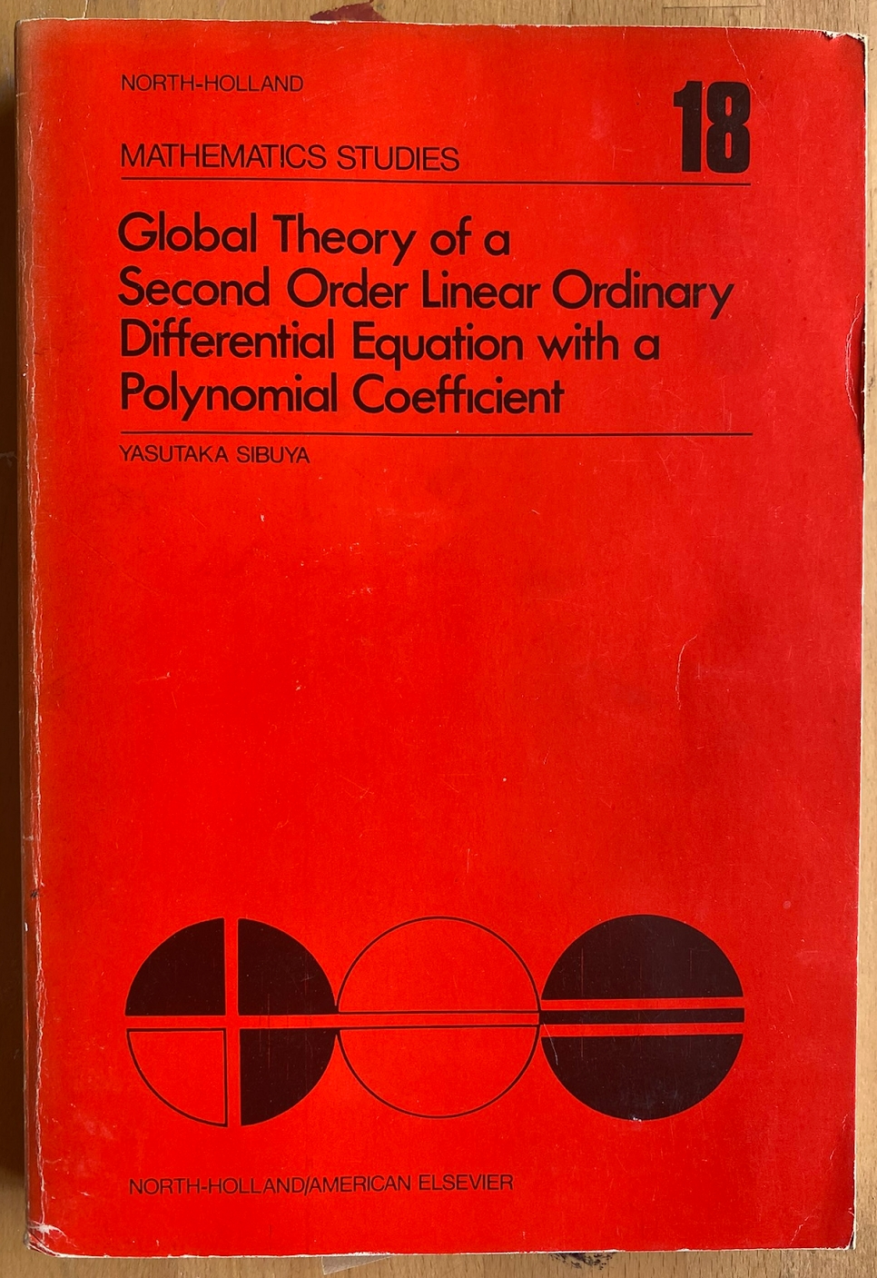 Global Theory Of A Second Order Linear Ordinary Differential Equation With A Polynomial Coefficient