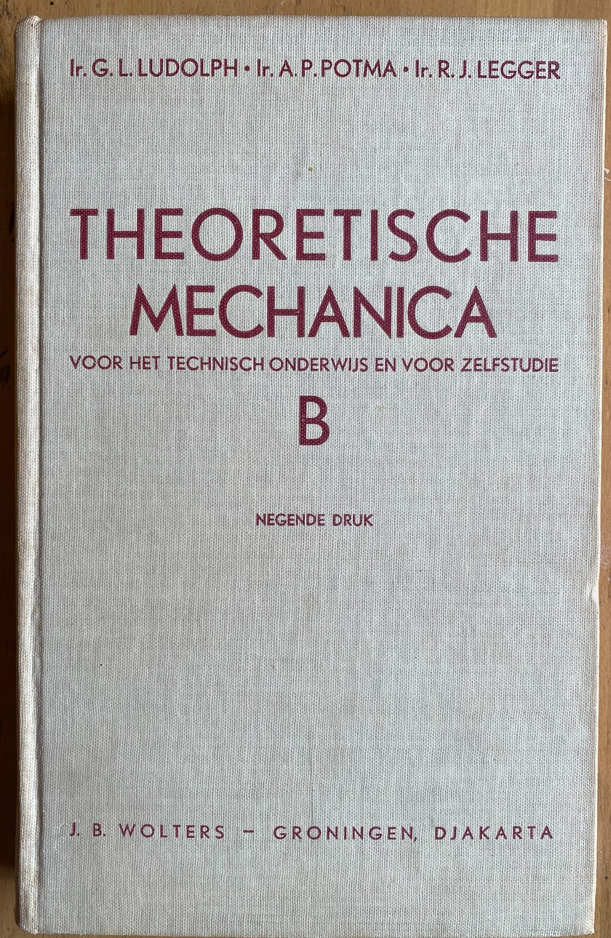 Theoretische Mechanica deel 1B
