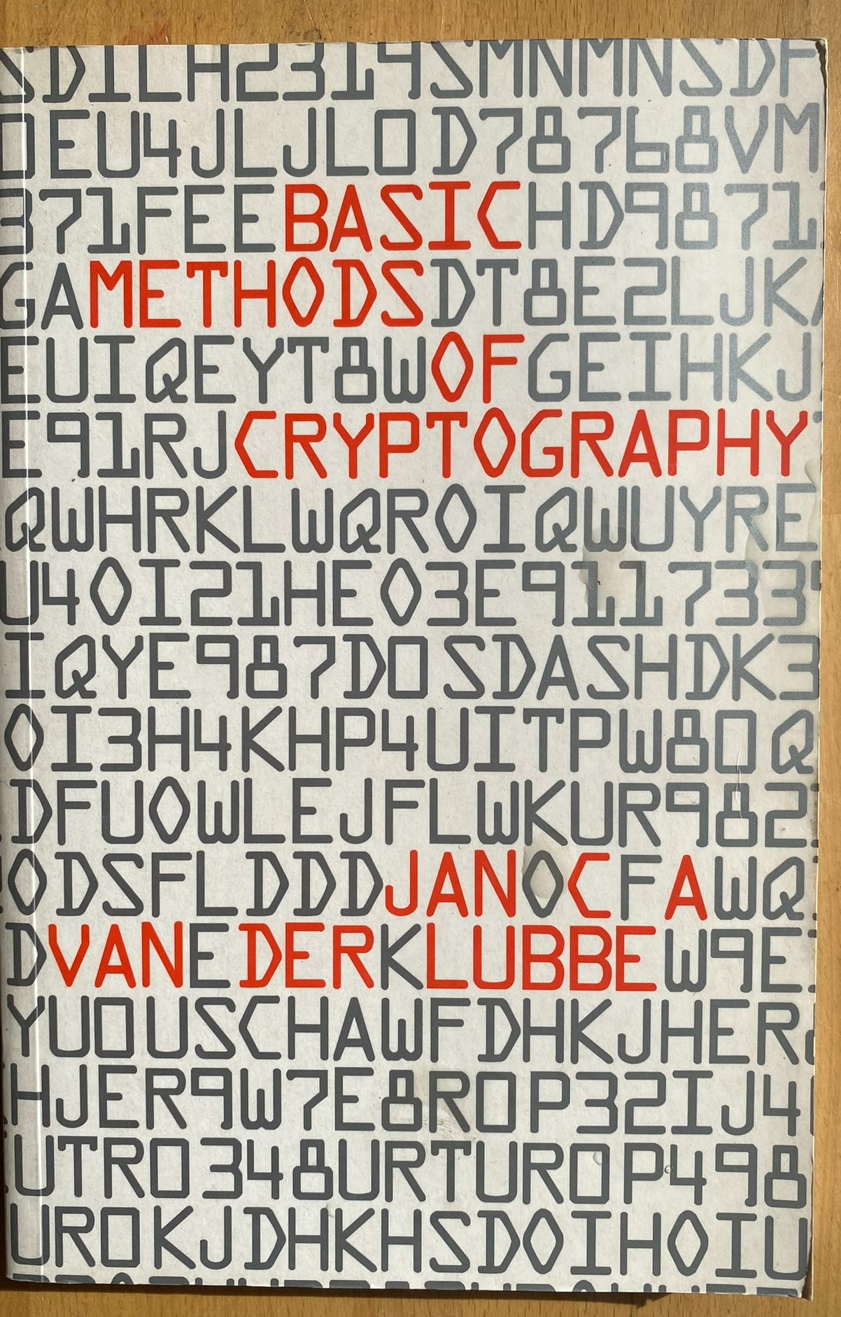 Basic Methods of Cryptography