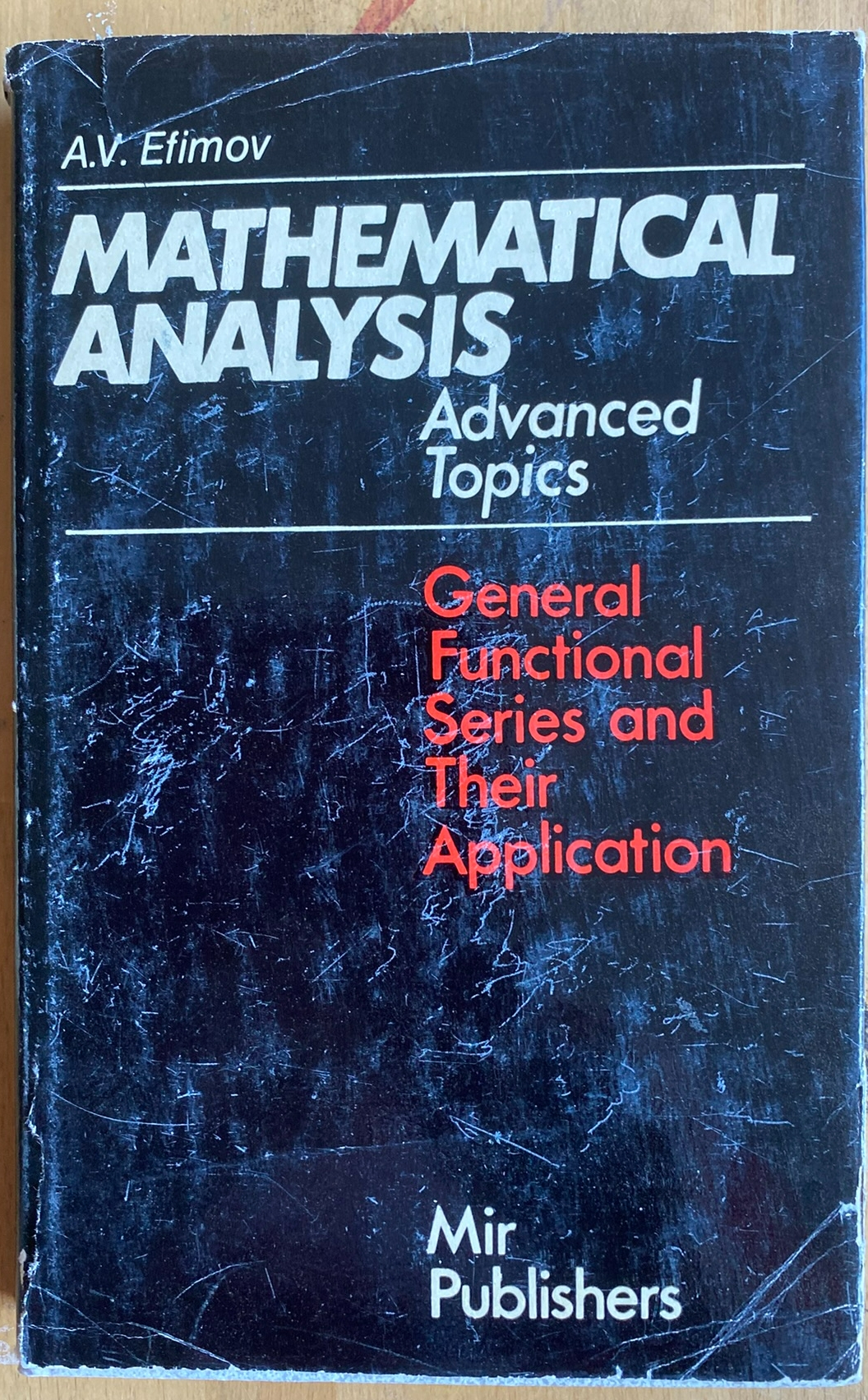 Mathematical Analysis - Advanced Topics