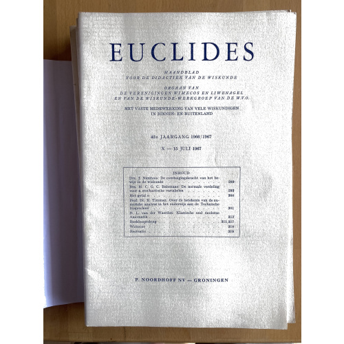 Euclides - jaargang 42 (1966-67)