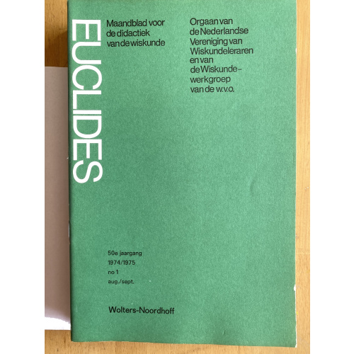 Euclides - jaargang 50 (1974-75)
