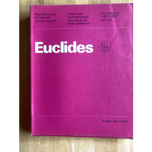 Euclides - jaargang 63 (1987-88)