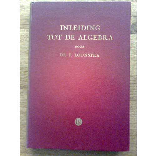Inleiding tot de algebra