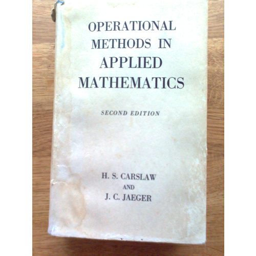 Operational Methods in Applied Mathematics
