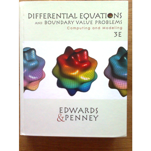 Differential Equations with Boundary Value Problems