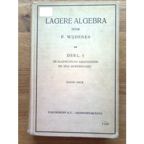 Lagere Algebra I