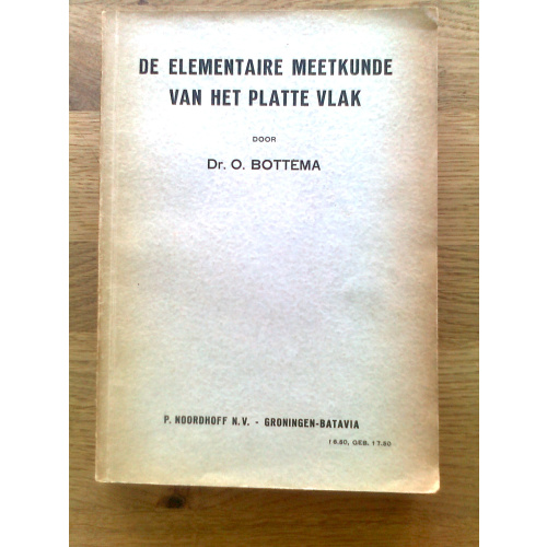 De elementaire meetkunde van het platte vlak