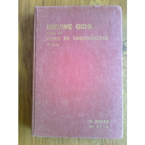 Nieuwe Gids IV - Gonio en Trigonometrie