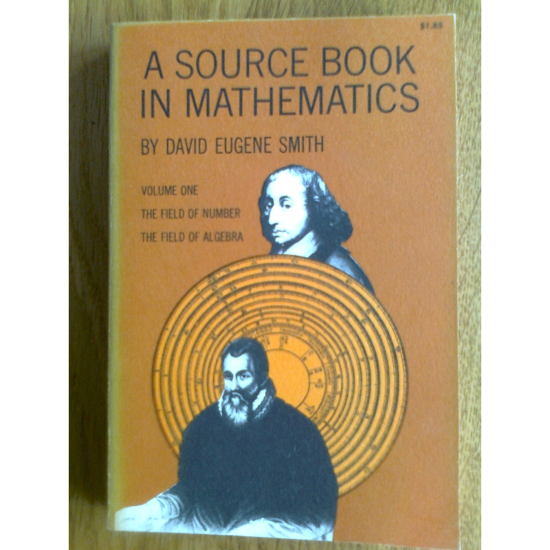 A Source Book in Mathematics 1