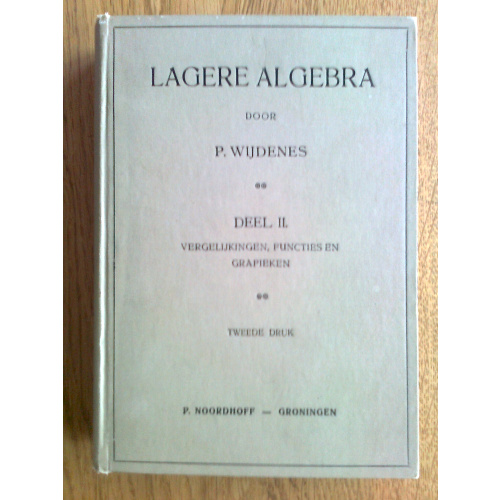 Lagere Algebra II