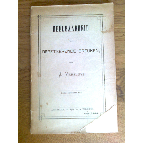 Deelbaarheid en repeteerende breuken