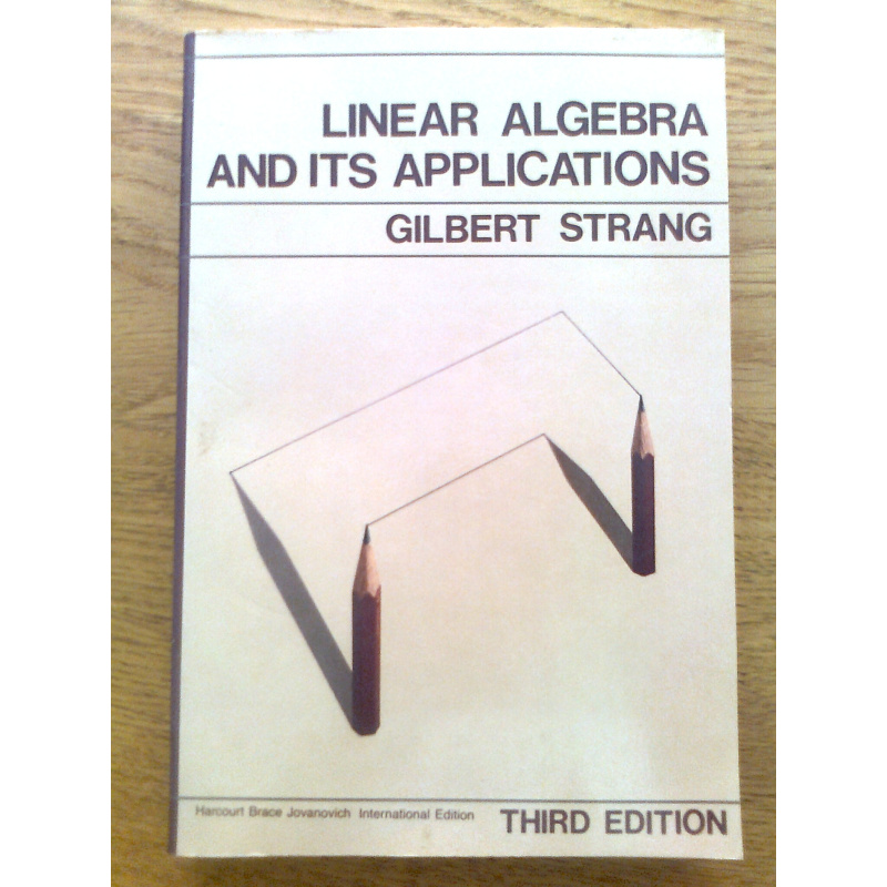 Linear Algebra and Its Applications