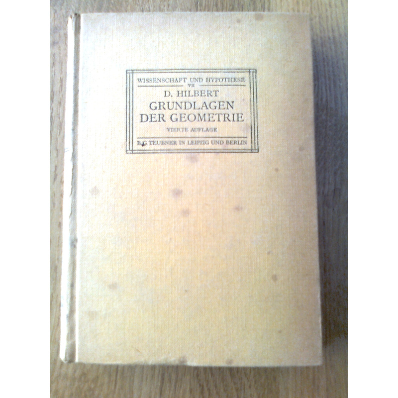 Grundlagen der Geometrie