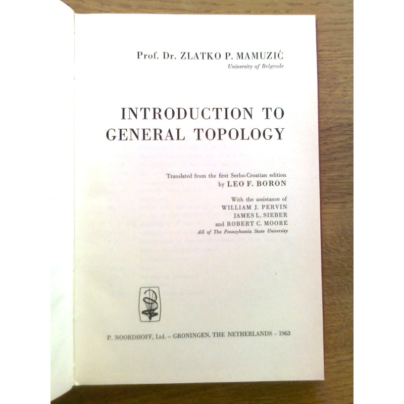 Introduction to General Topology