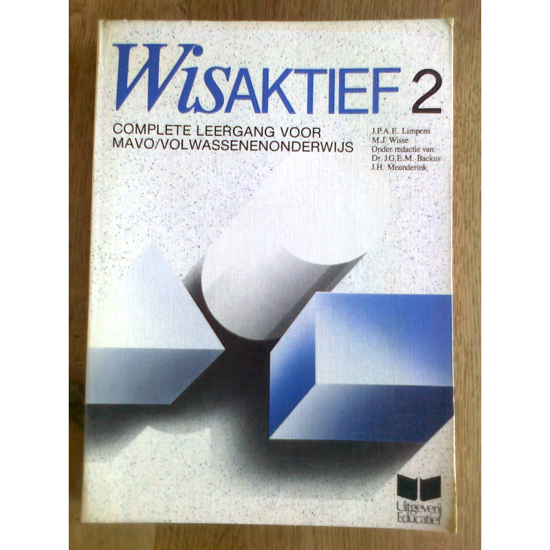 Wisaktief 1,2,3,4 - Complete leergang voor mavo/volwassenenonderwijs