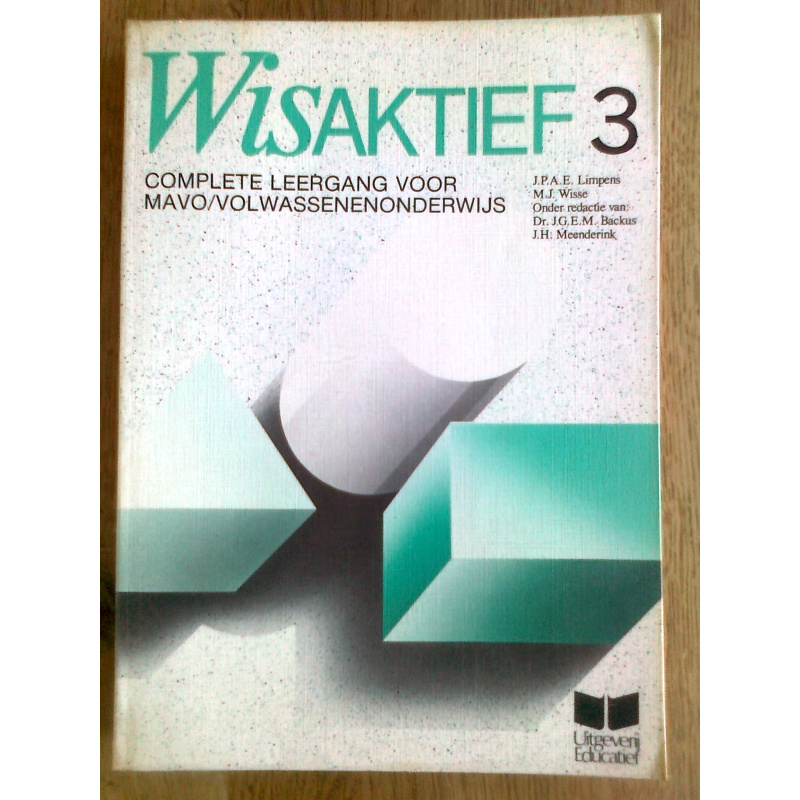 Wisaktief 1,2,3,4 - Complete leergang voor mavo/volwassenenonderwijs