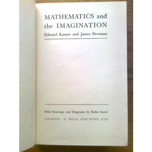 Mathematics and the Imagination