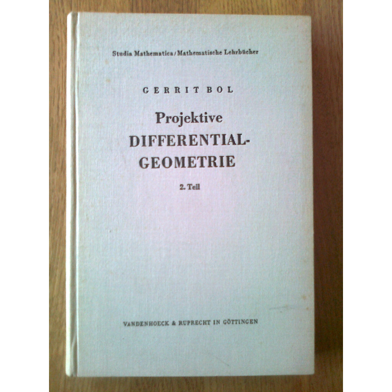 Projektive Differentialgeometrie 2. Teil