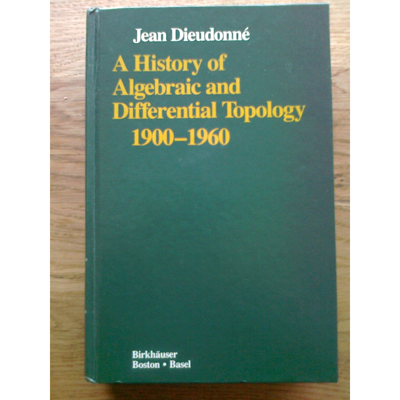 A History of Algebraic and Differential Topology 1900-1960