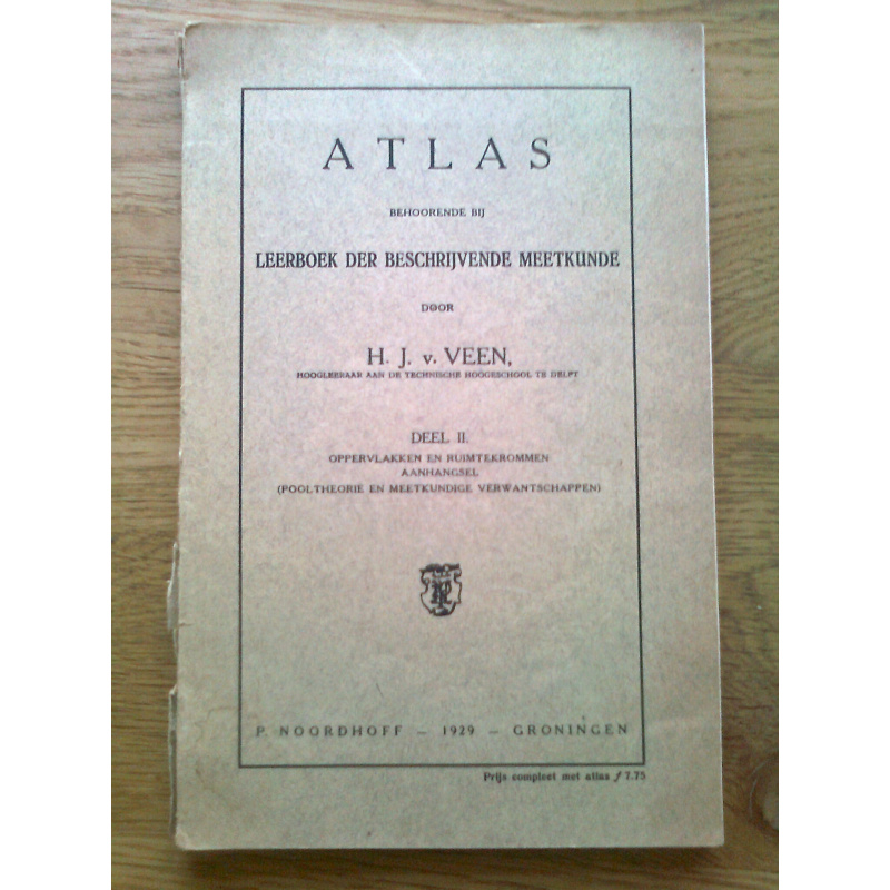 Leerboek der Beschrijvende Meetkunde deel 2 - Tekst + Atlas